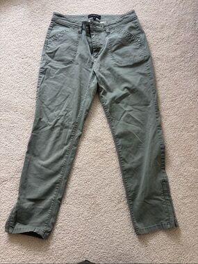 Olive green pants